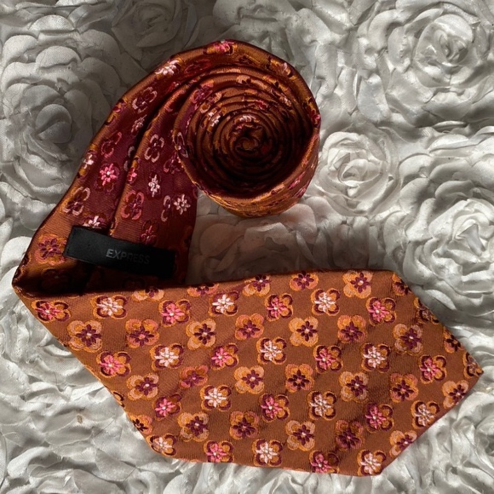 New‎ EXPRESS silk mens tie